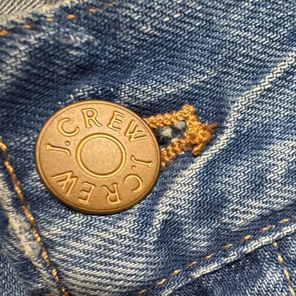 J.CREW Factory‎ Women's High Rise Straight Crop Jeans Sz 35 Premium Edition Plus - Picture 7 of 13